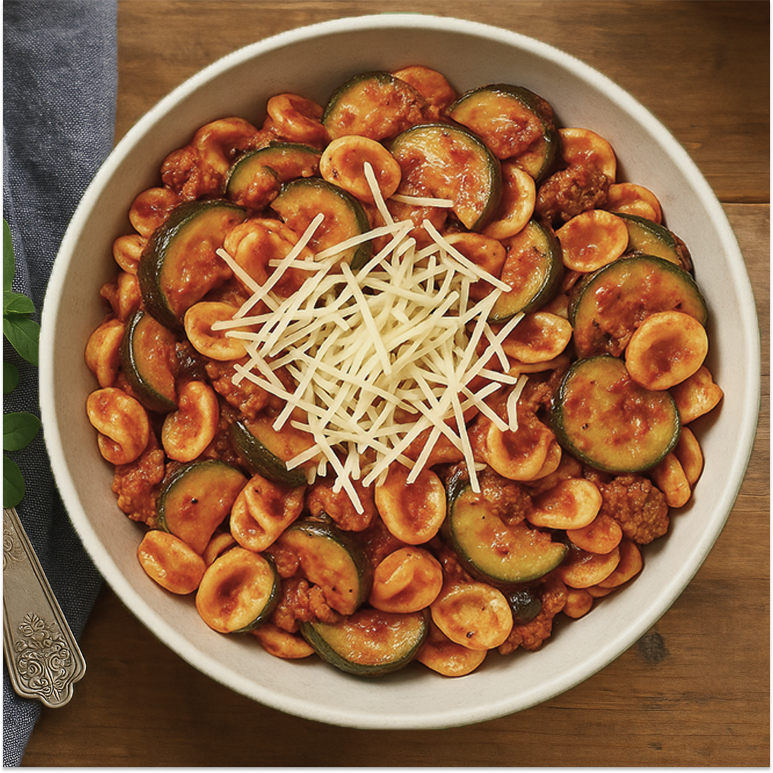 Pasta Orecchiette con Boloñesa Vegana Tiberino - 200 gr-3