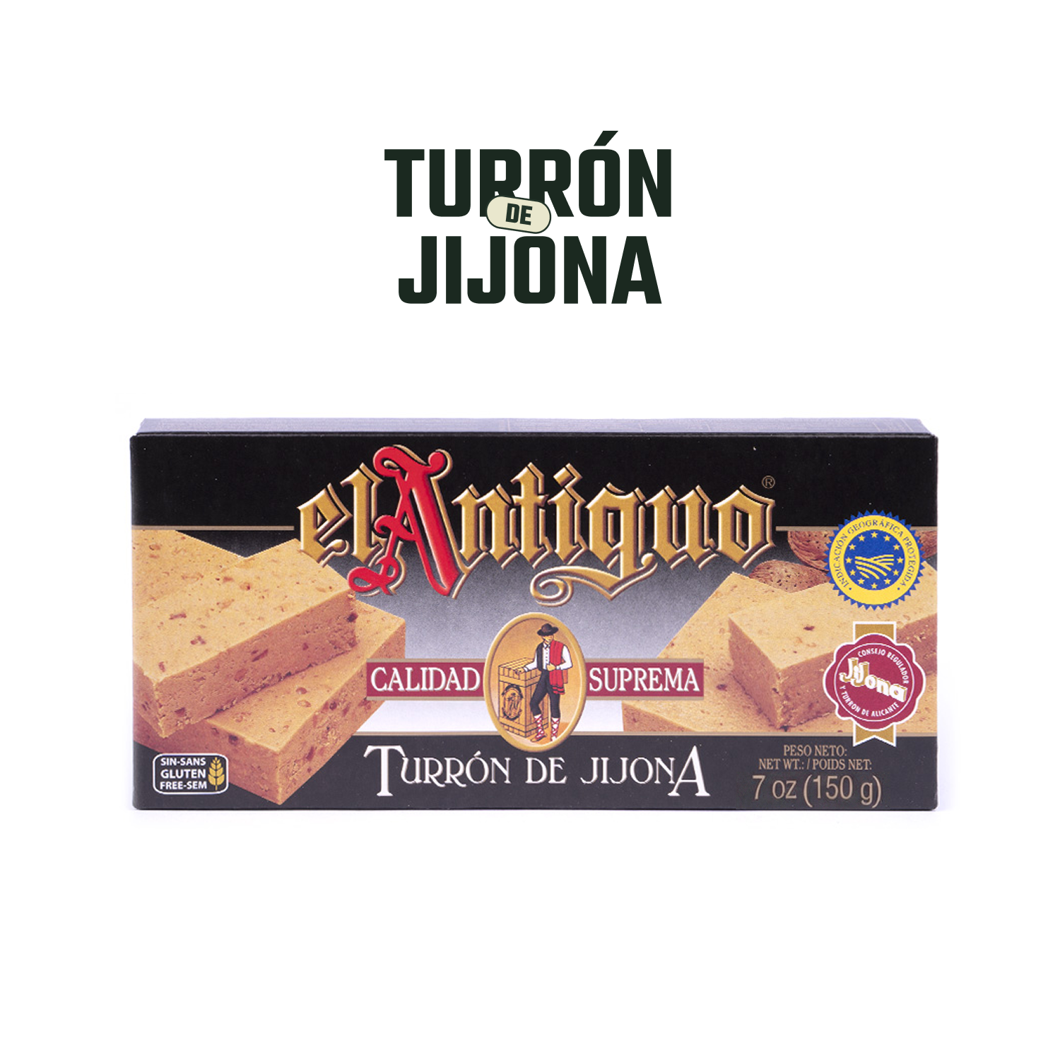 Turrón de Jijona El Antiguo 1 x 150 gr-2