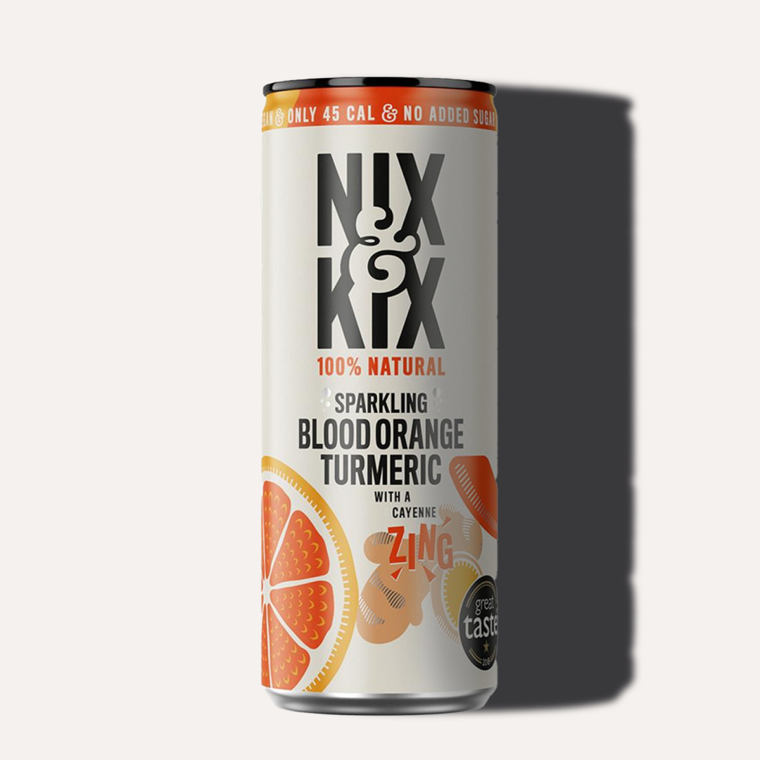Agua Saborizada Sanguina y Cúrcuma Nix & Kix - 250 ml-0