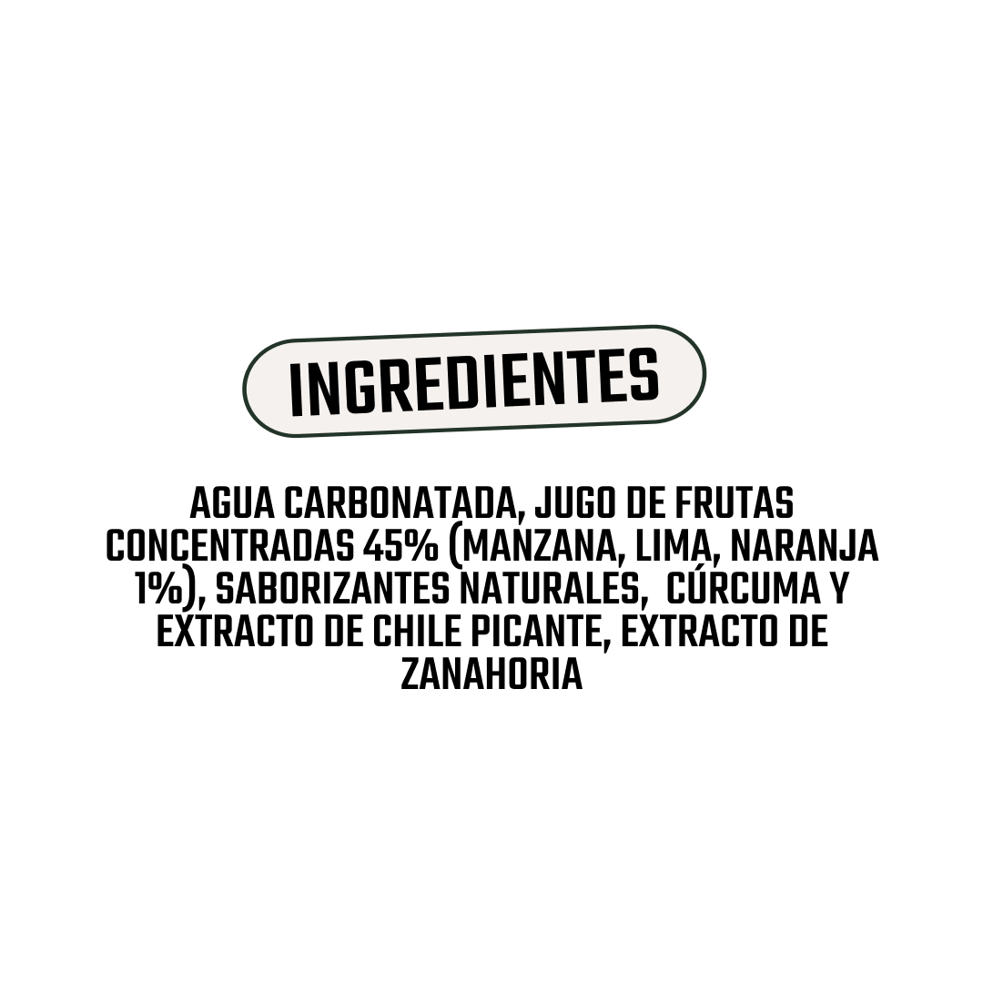 Agua Saborizada Sanguina y Cúrcuma Nix & Kix - 250 ml-5