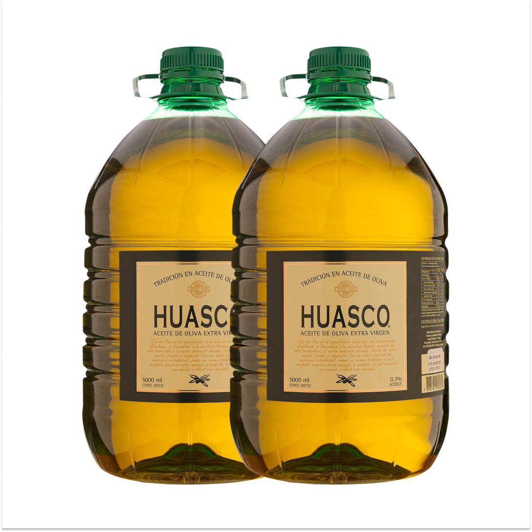 Aceite de Oliva extra virgen Huasco 2 x 5000 ml-0