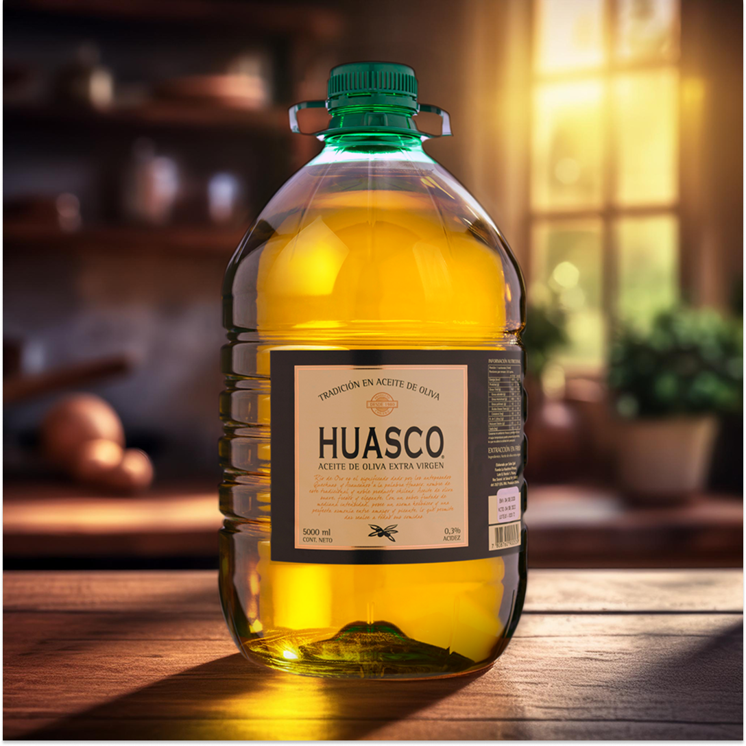 Aceite de Oliva extra virgen Huasco 2 x 5000 ml-1