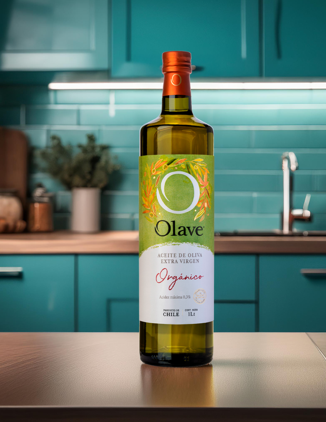Aceite de Oliva extra virgen Olave Organico 12 x 1000 ml-4