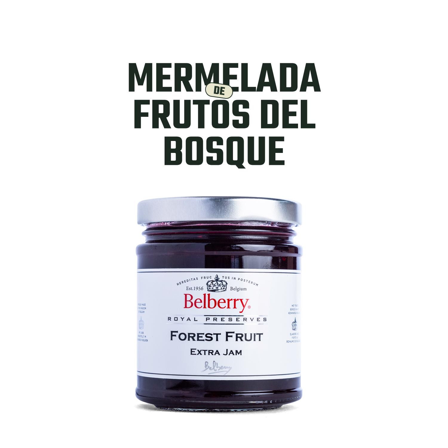 Mermelada de Frutos del Bosque Belberry 1 x 215 gr-2