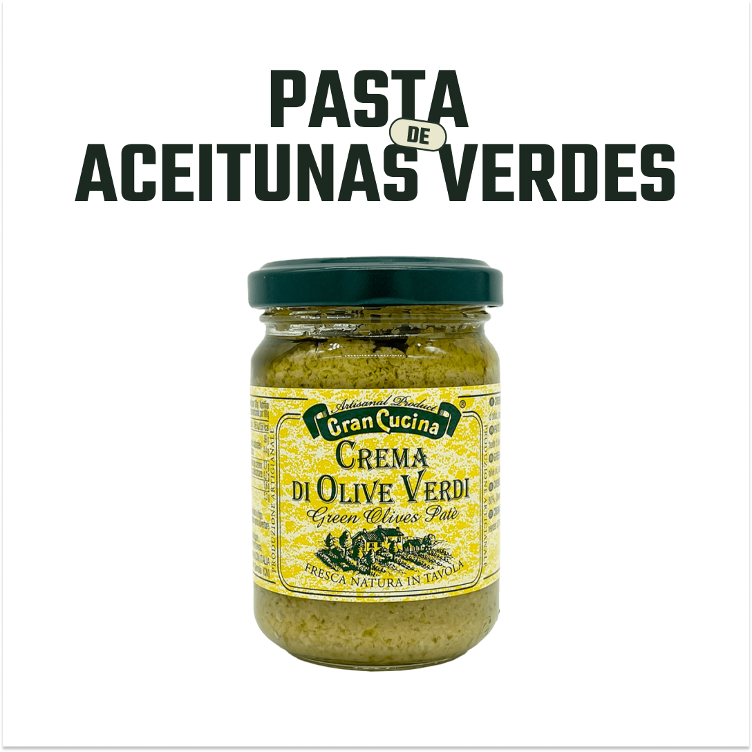 Pasta de Aceitunas Verdes Gran Cucina - 130 gr-2