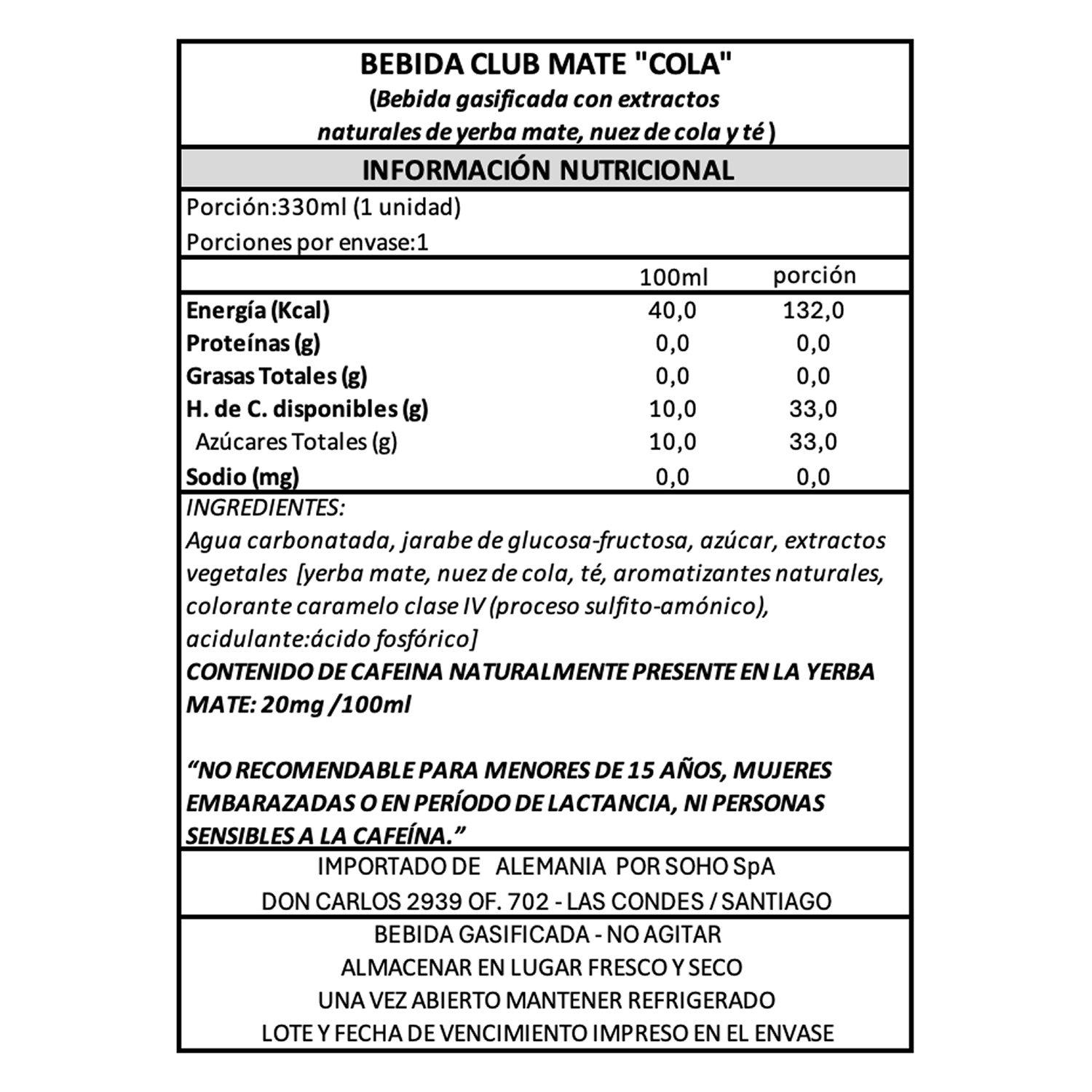 Bebida Mate Cola Club Mate 1 x 330 ml-4