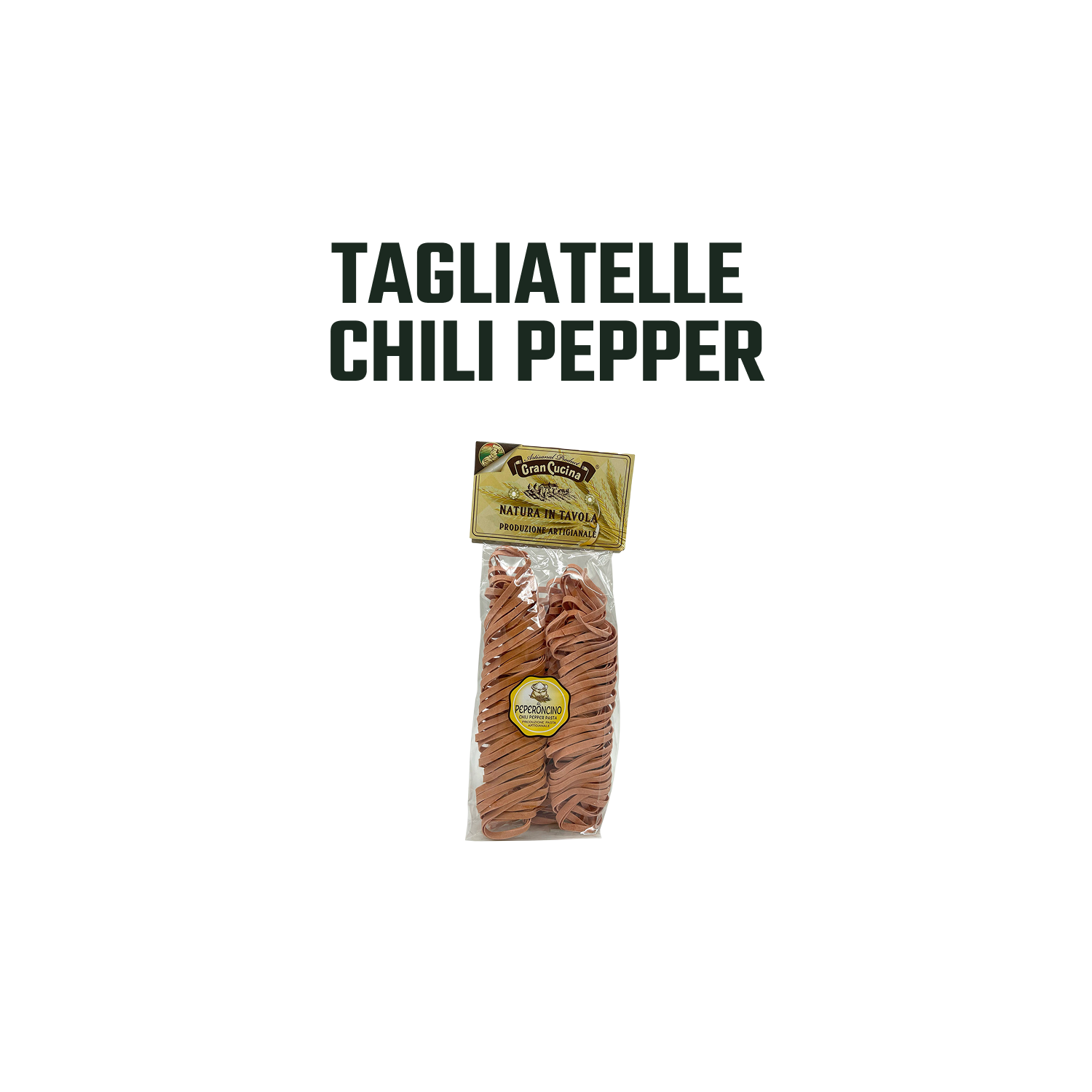 Pasta Tagliatelle con Chilli Pepper Gran Cucina - 180 gr-2