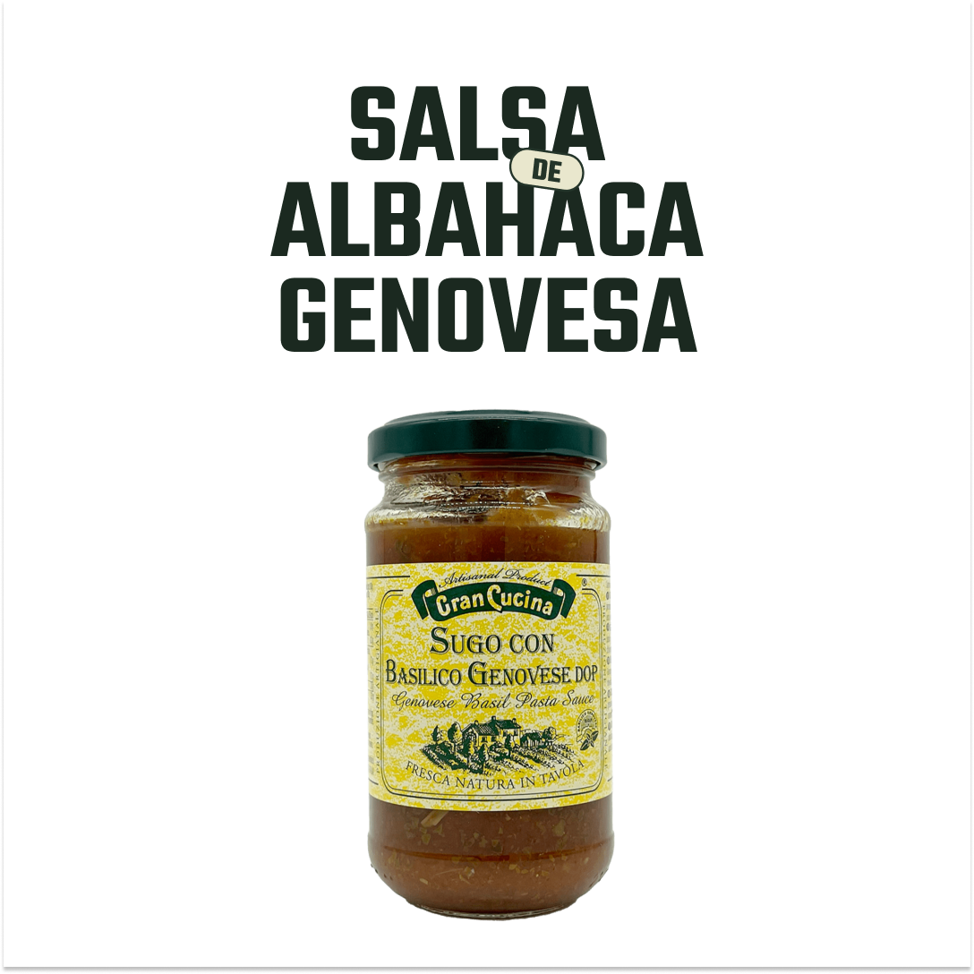 Salsa de Tomate Albahaca Genovesa Gran Cucina - 180 gr-2