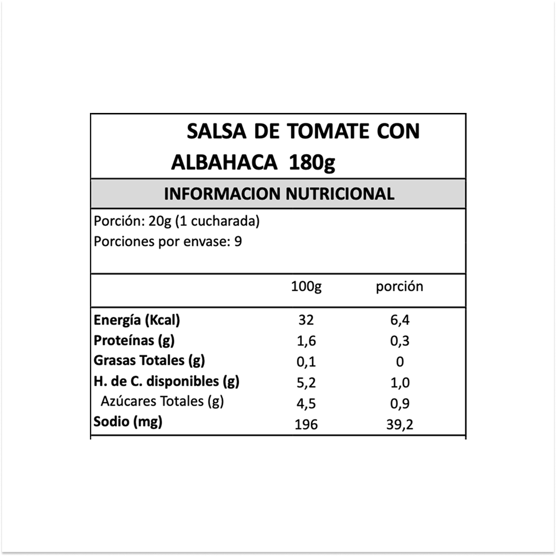 Salsa de Tomate Albahaca Genovesa Gran Cucina - 180 gr-4