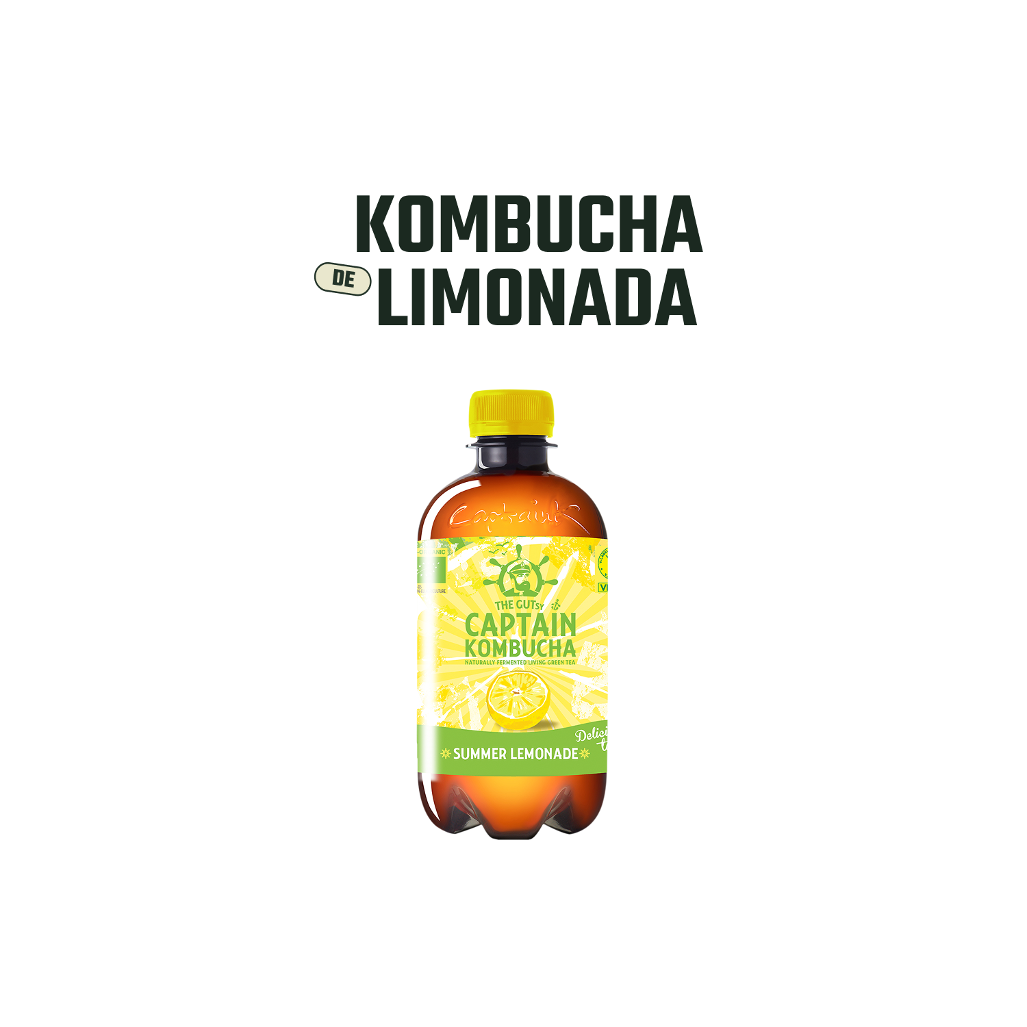 Kombucha Limonada Gutsy Captain - 400 ml -2