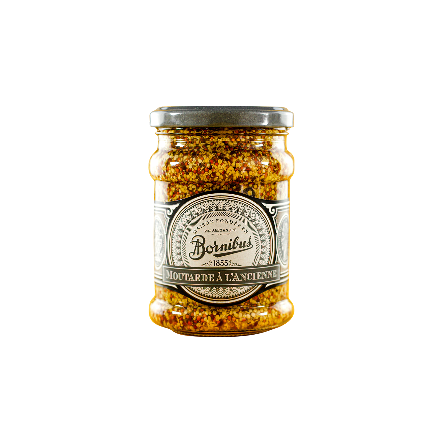 Mostaza de Grano Entero Bornibus - 245 gr-0