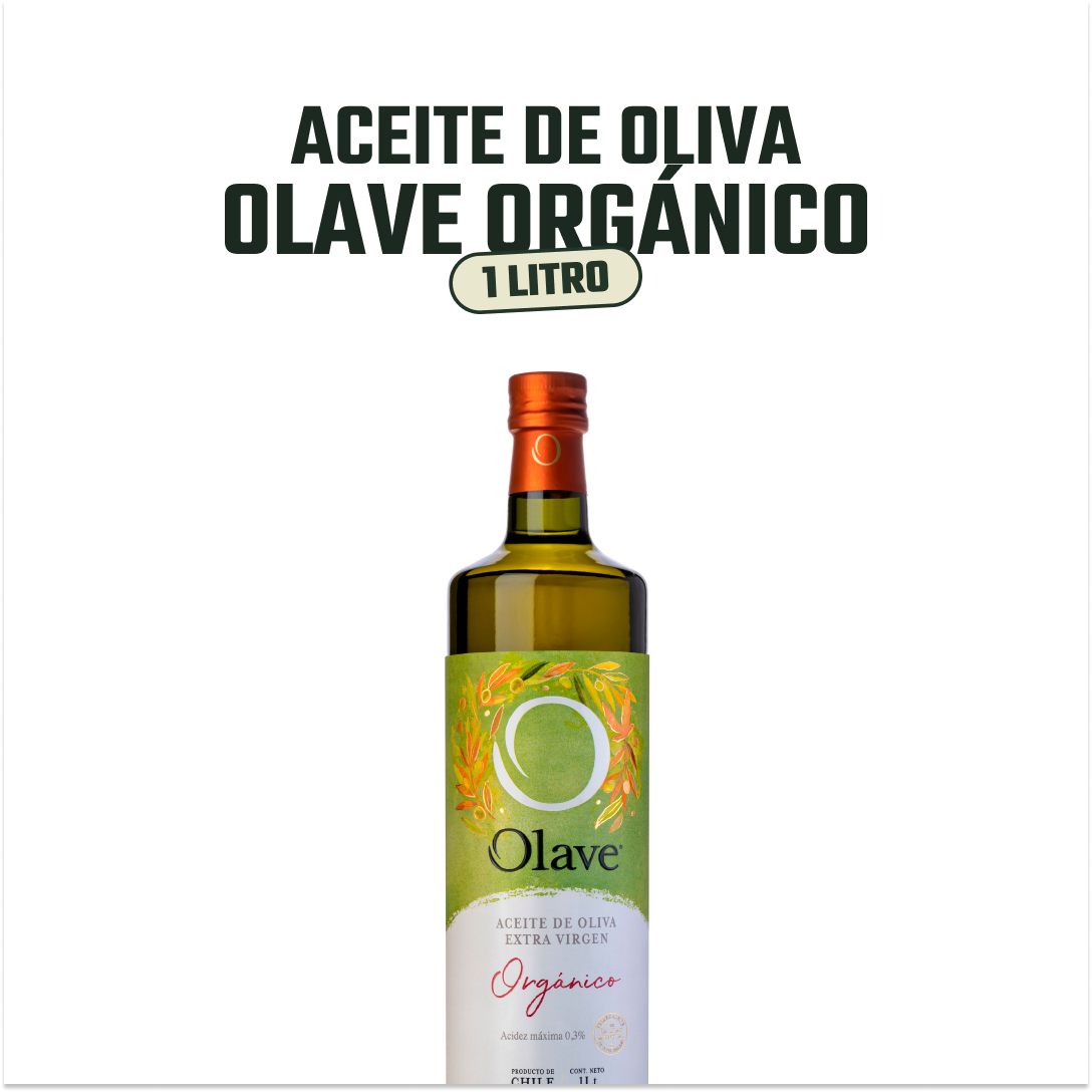 Aceite de Oliva extra virgen Olave Organico 1 x 1000 ml-2