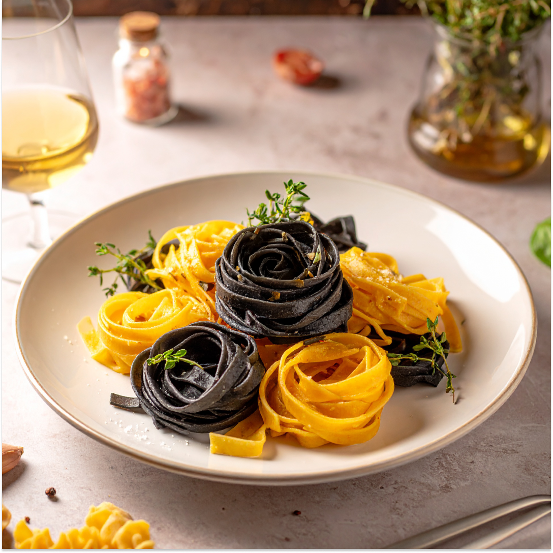 Tagliatelle Limón y Tinta de Calamar Gran Cucina - 250 gr-3