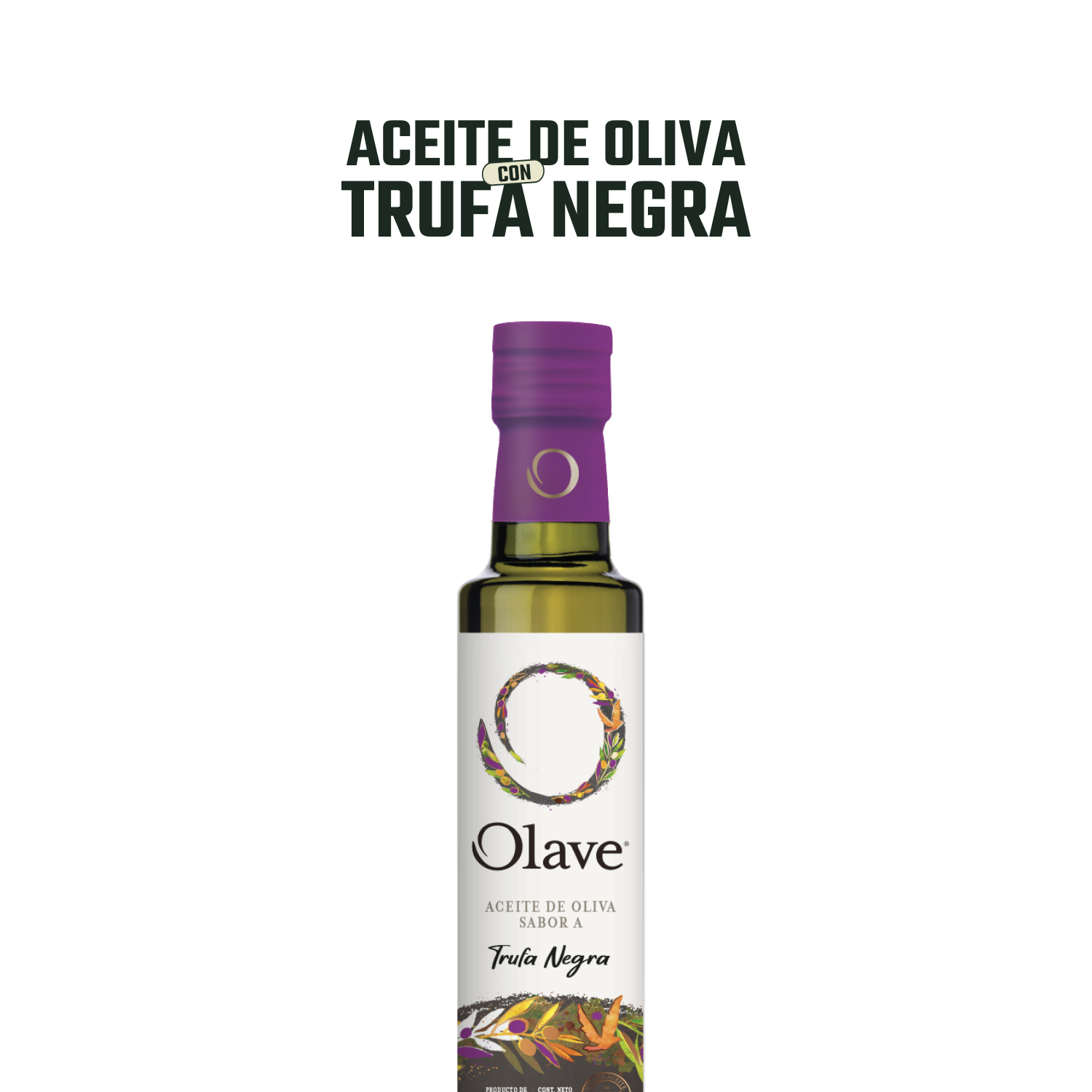 Aceite de Oliva Extra Olave Trufa Negra 1 x 250 ml-2