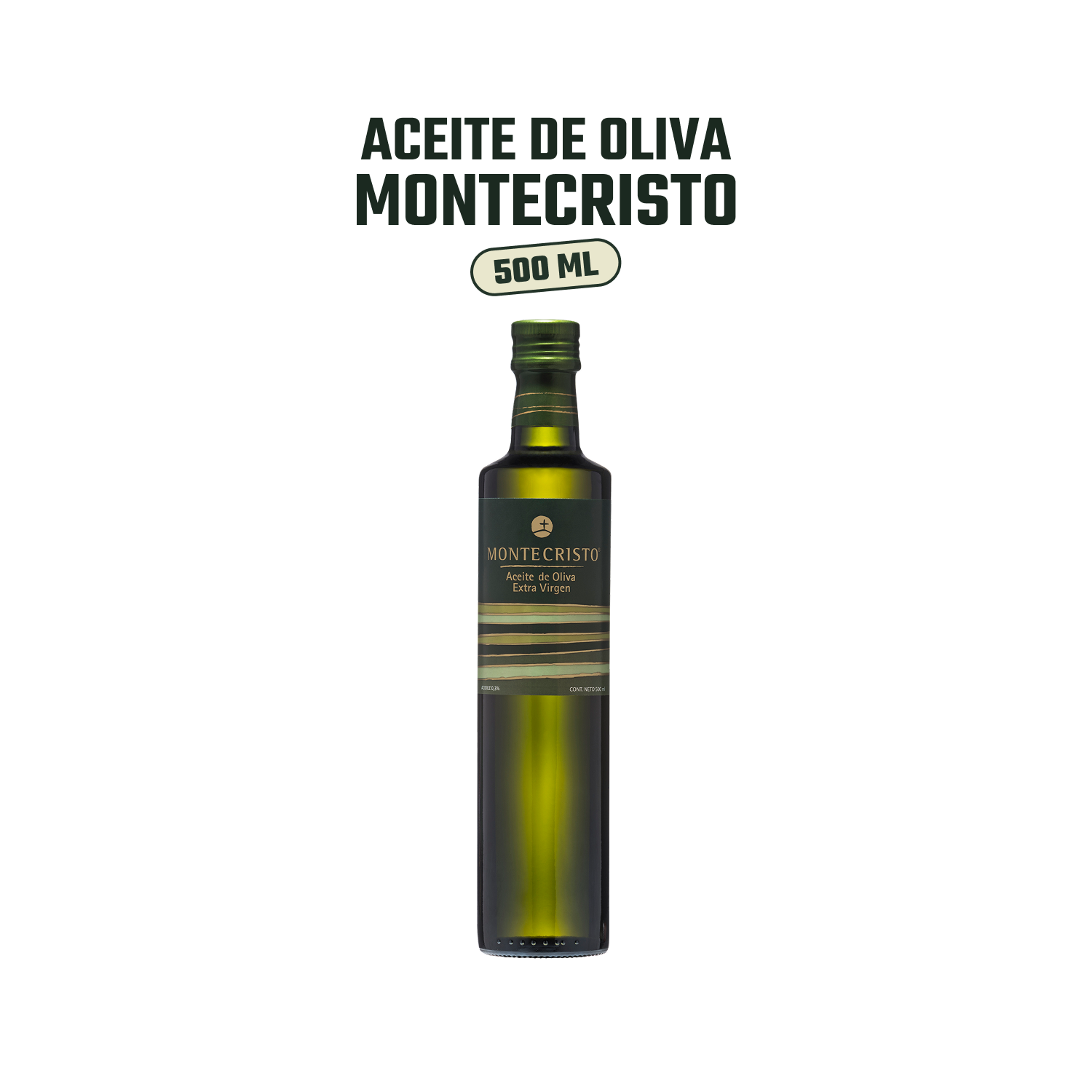 Aceite de Oliva extra virgen Montecristo 500 ml-2