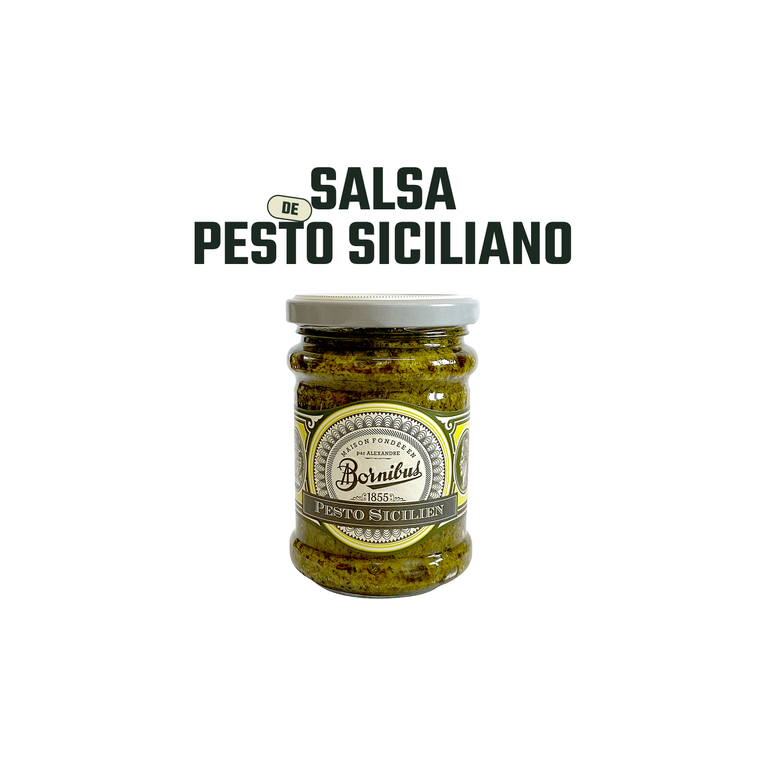Pesto Siciliano de Tomates Secos Bornibus - 230 gr-2