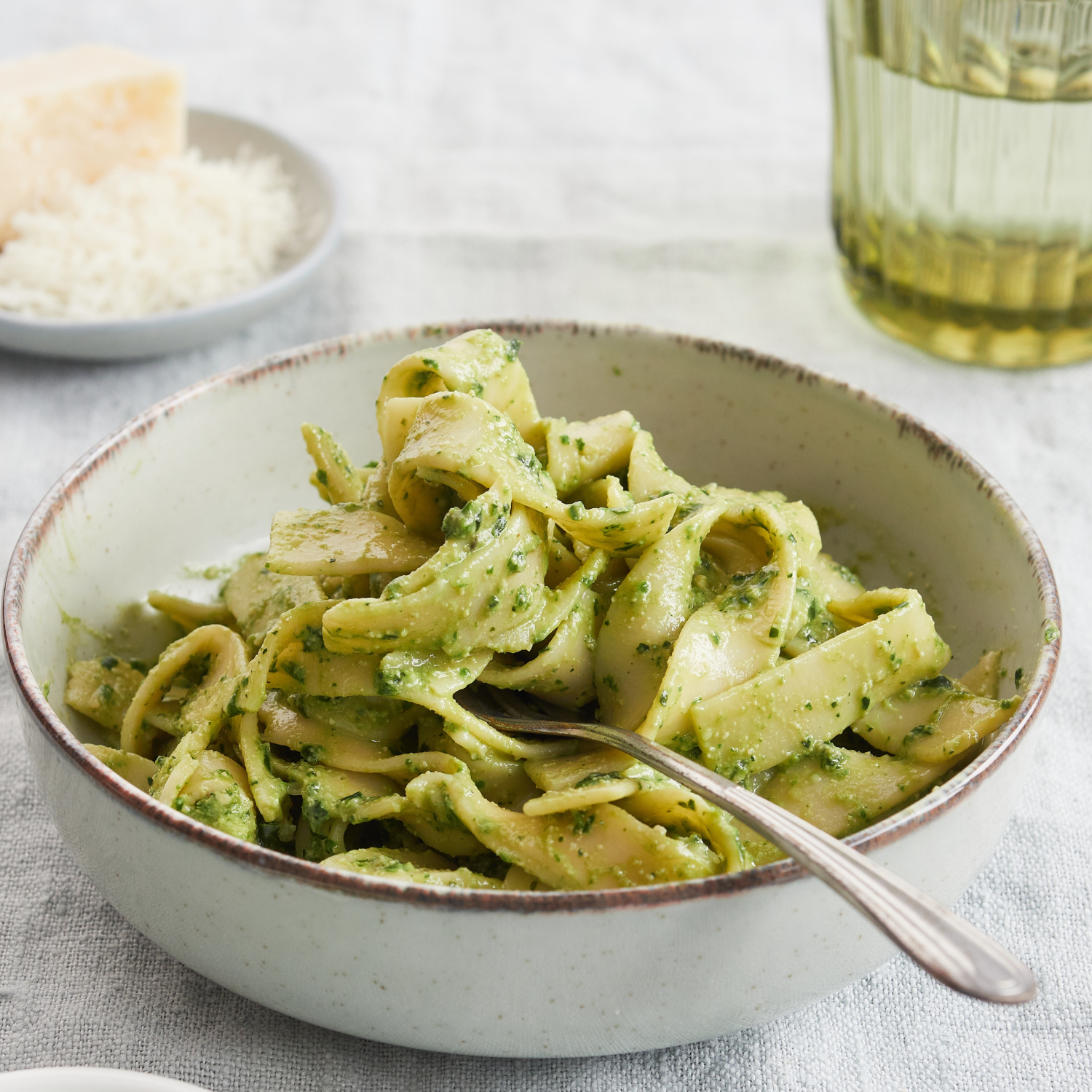 Pasta Tagliatelle al Huevo con Pesto Gran Cucina - 250 gr -3