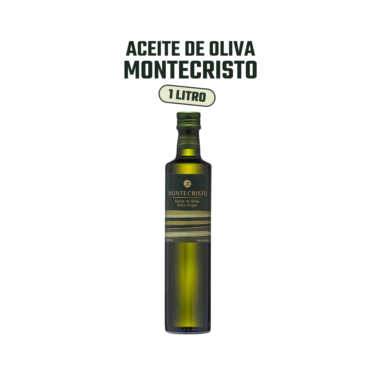 Aceite de Oliva extra virgen Montecristo 1000 ml-2