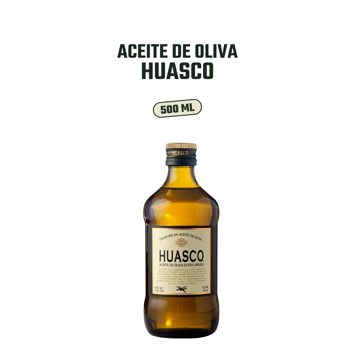 Aceite de Oliva extra virgen Huasco 1 x 500 ml-2