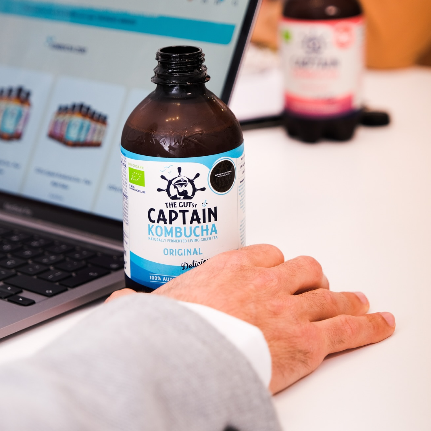 Kombucha Original Gutsy Captain - 400 ml -3