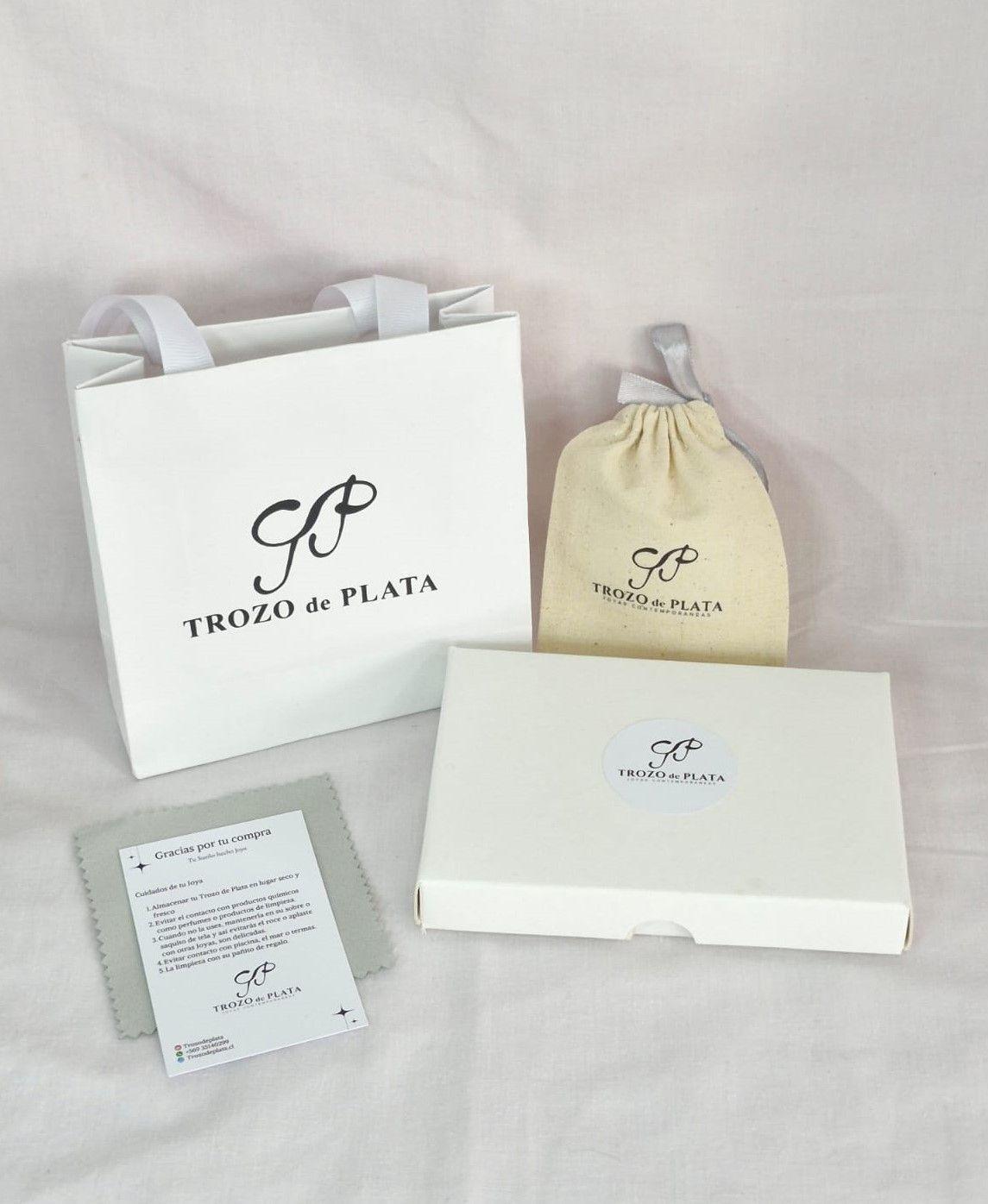Collar Flor Flama Rosada Plata 925-3