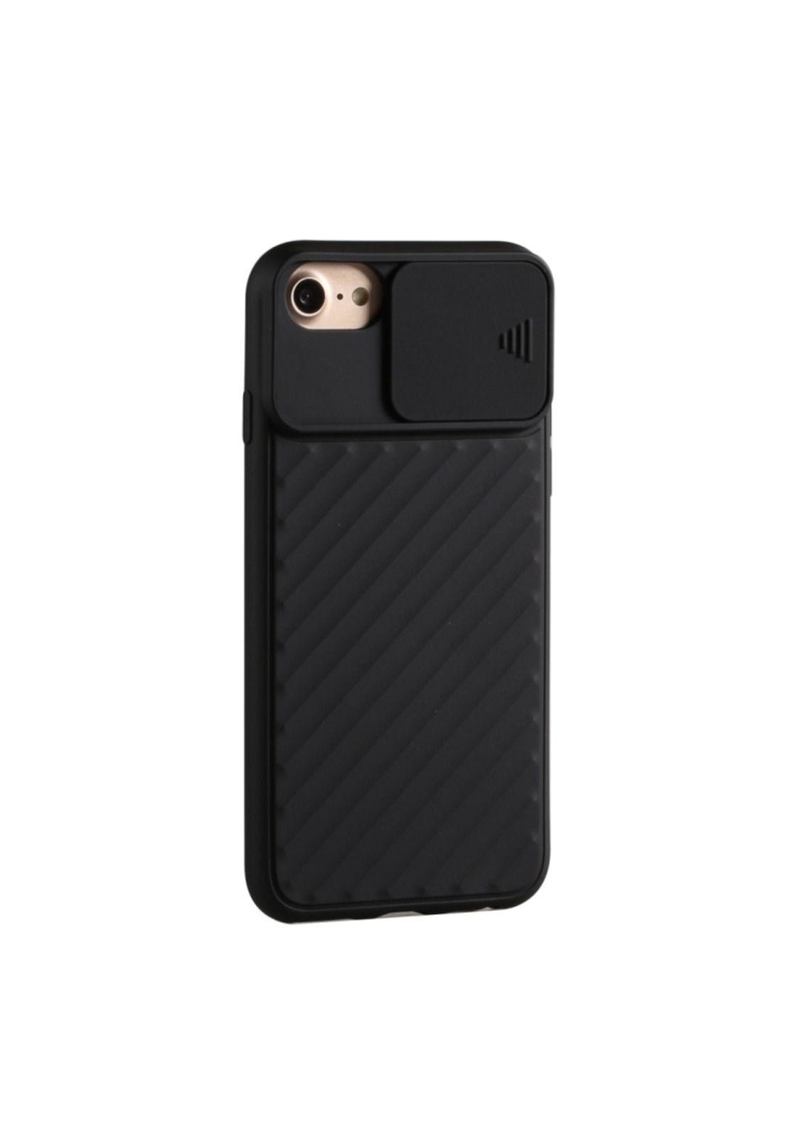 Carcasa C/negro Con Protector De Cámara Para iPhone 6/6s/7/8-1