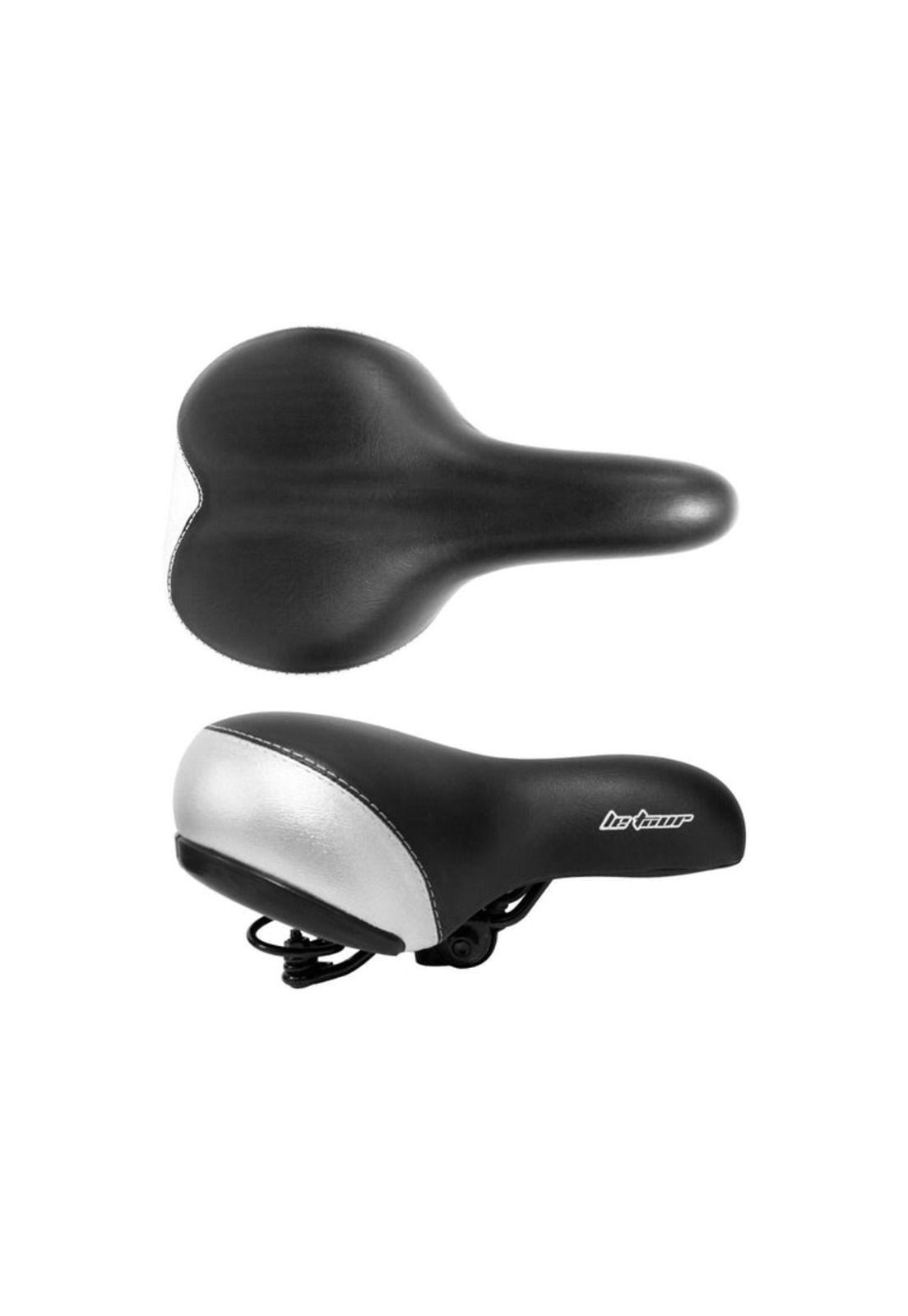 Sillin Ancho Le Tour Negro Con Resortes Jk-1