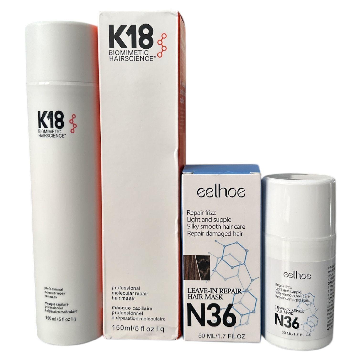 SET CAPILAR TRATAMIENTO MOLECULAR K18 150cc + TRATAMIENTO CAPILAR N36-1