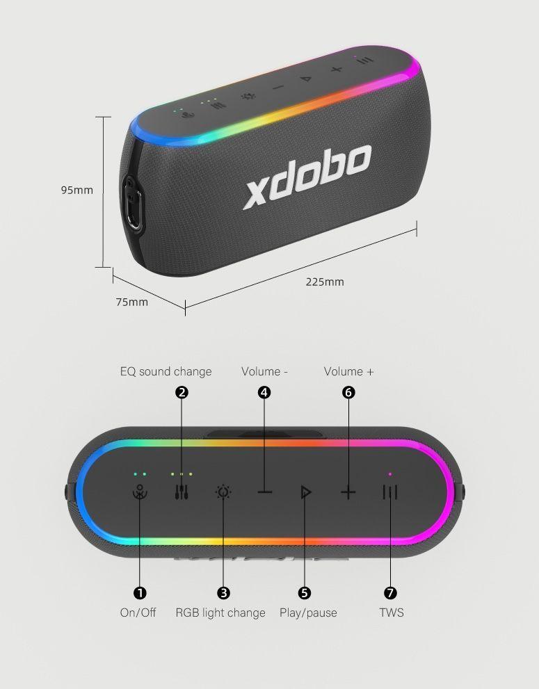 Parlante Xdobo X8 III 60W-6