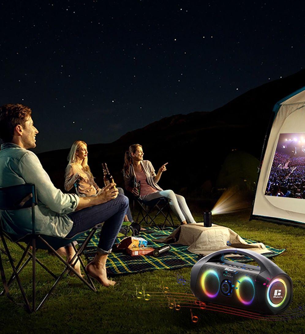 Parlante Karaoke Bluetooth Cyboris F29 120W-5