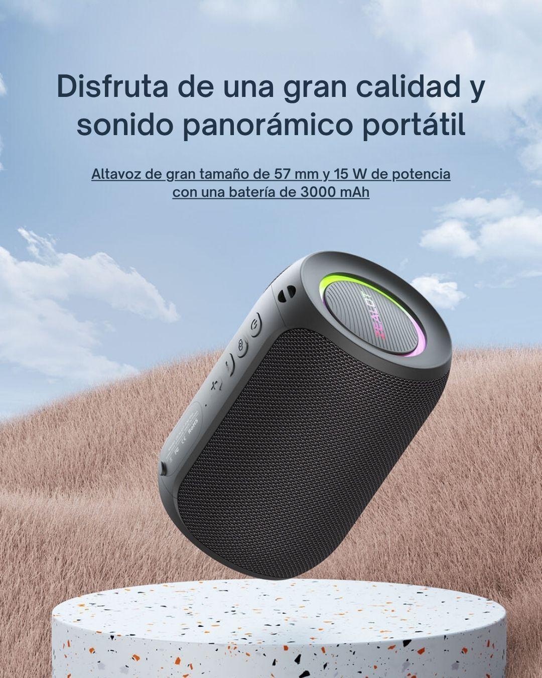 Parlante Bluetooth Zealot S32 Pro Sonido Potente y Compacto-4