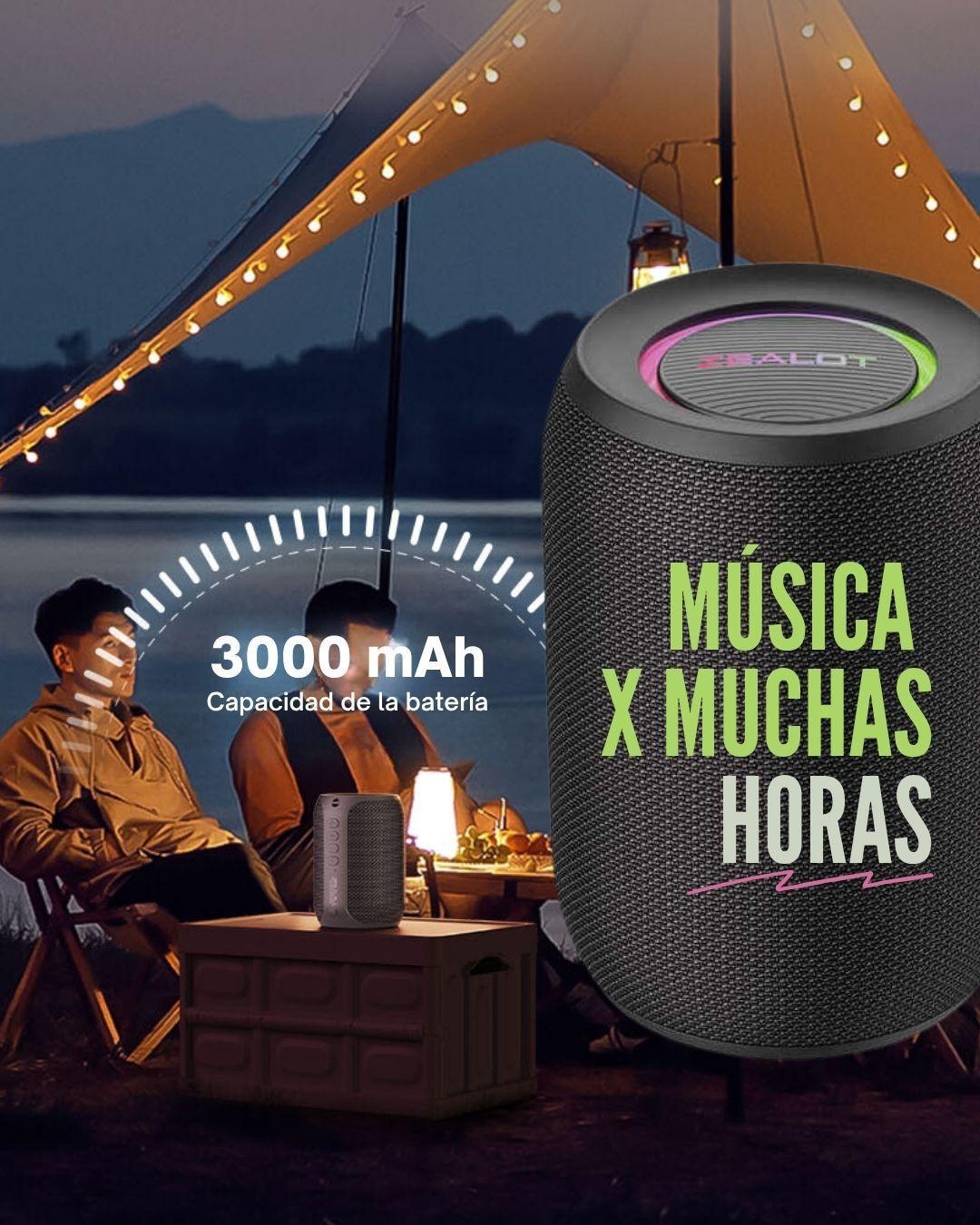 Parlante Bluetooth Zealot S32 Pro Sonido Potente y Compacto-6