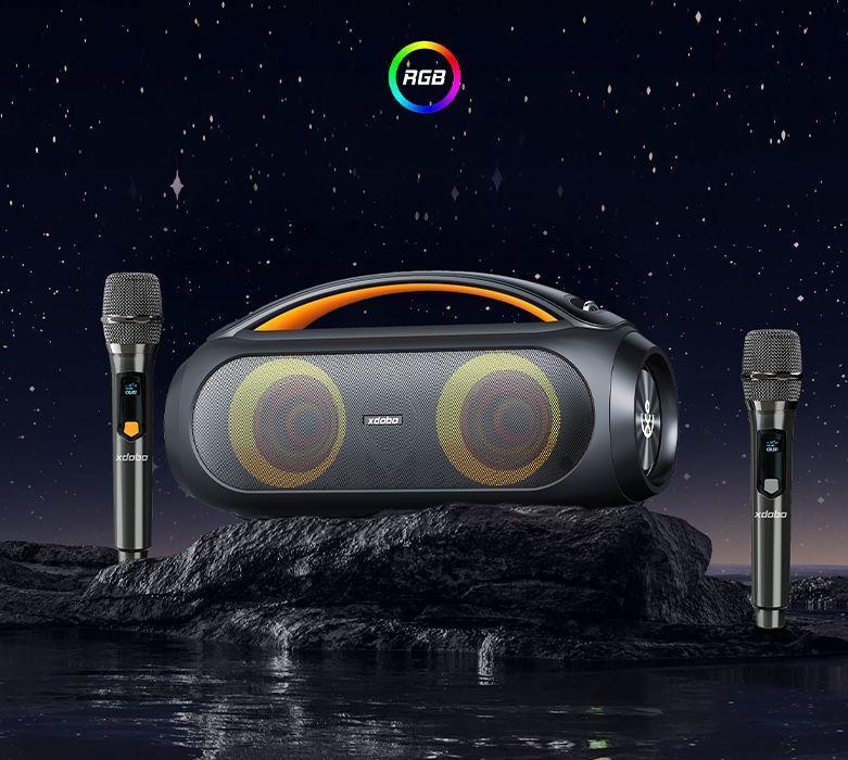 Parlante Karaoke Bluetooth Xdobo Vibe Plus - 80W-3