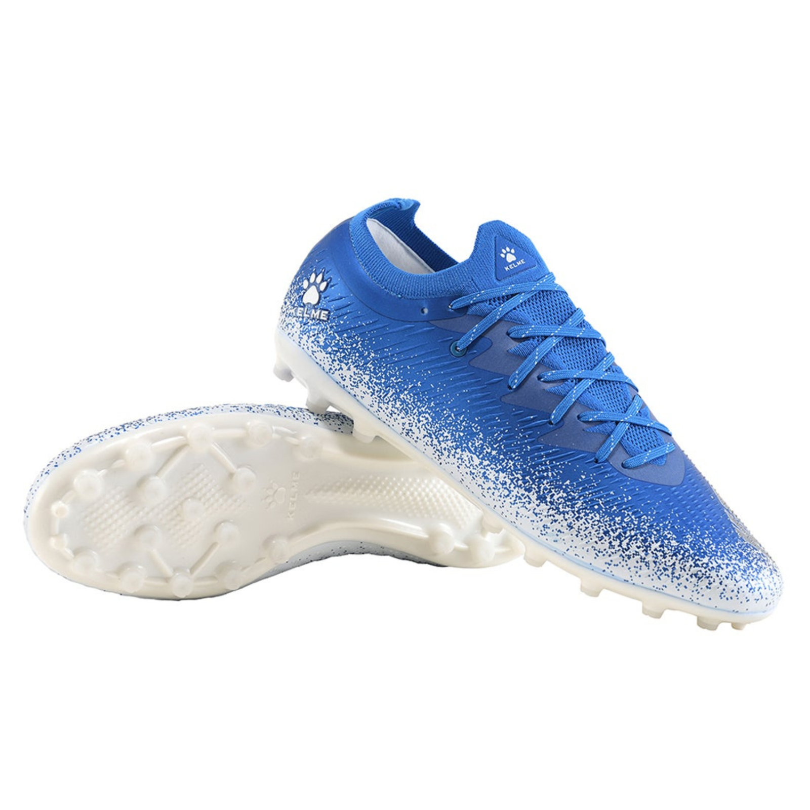 Zapatos de Fútbol Vortex Azul Blanco Kelme-1