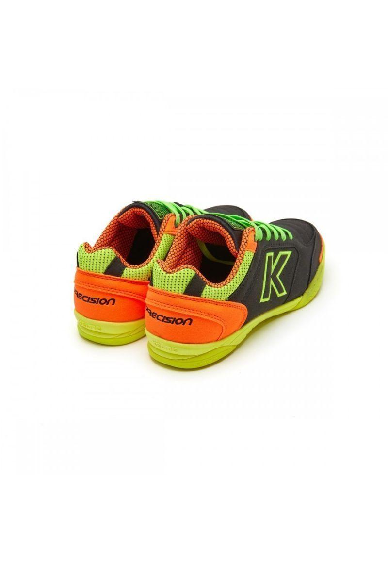 Zapatillas Futsal Precision Negro Lima Kelme-3