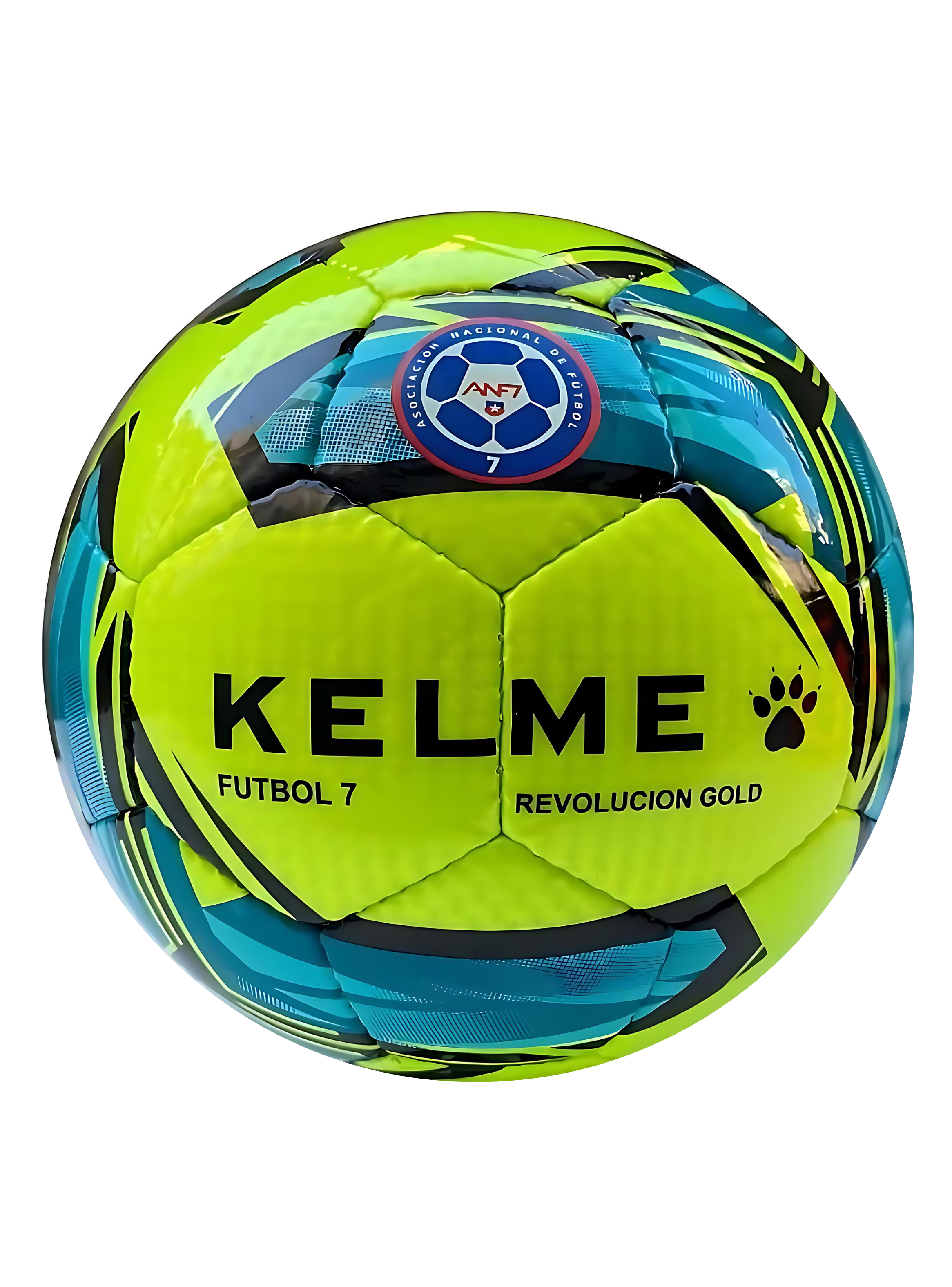 Balón Fútbol 7 Revolucion Gold Logo ANF7 N°5 Kelme-0