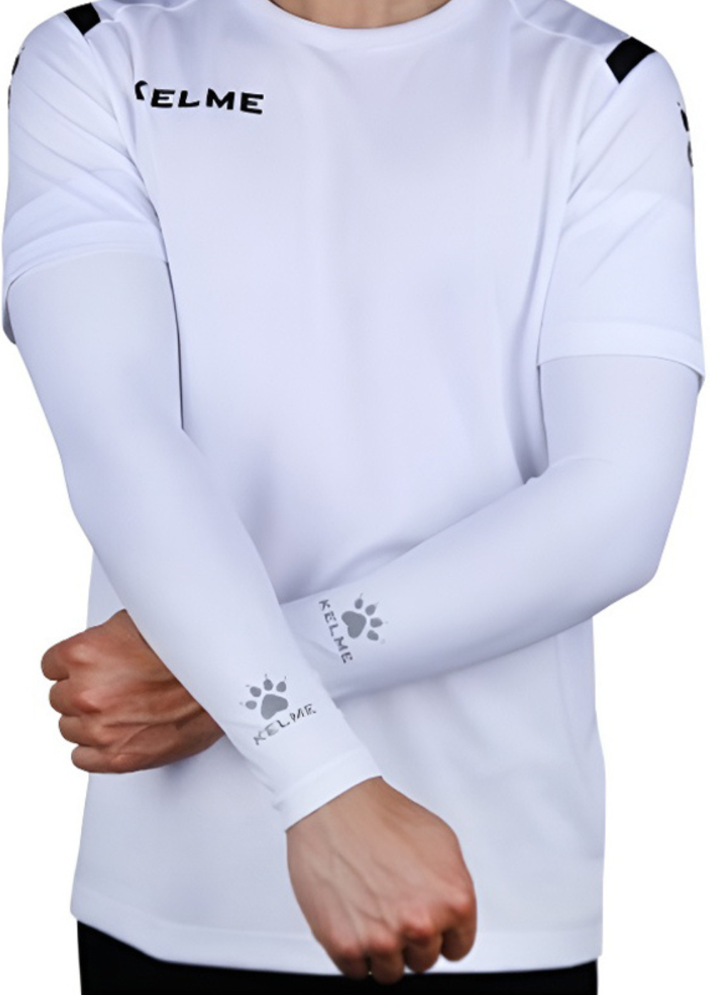 Mangas Deportivas Compresión Antideslizante con Protección UV Kelme -3