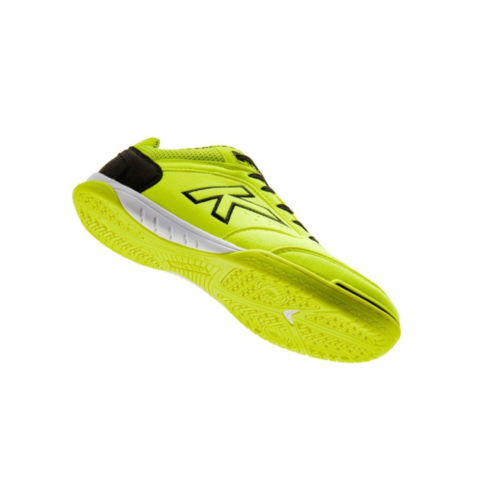 Zapatillas Futsal Precision Lima y Negro Kelme-4