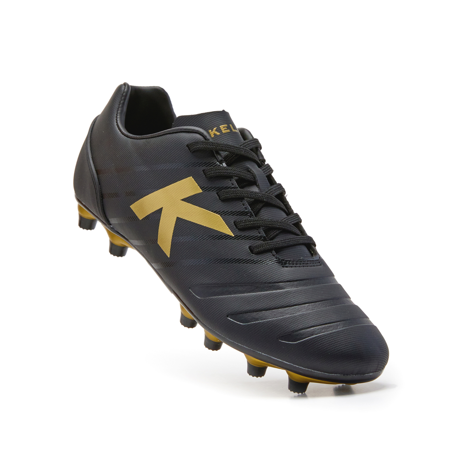 Zapatos de Fútbol Neo FG Negro Oro Kelme-1