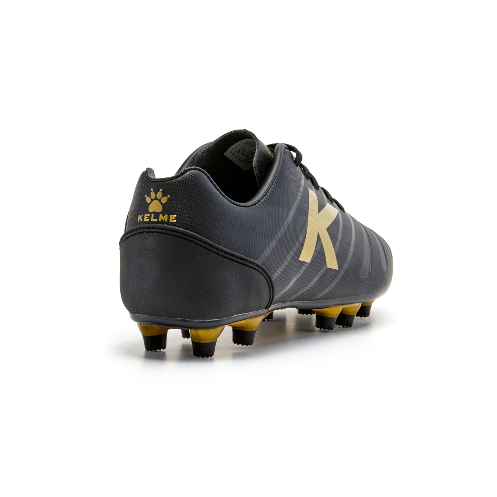 Zapatos de Fútbol Neo FG Negro Oro Kelme-3