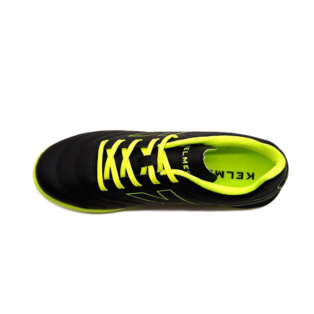 Zapatillas Futbolito Galáctico Turf Negro Lima Kelme-1