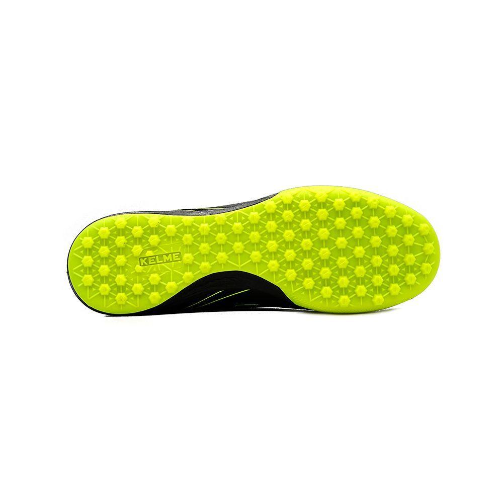 Zapatillas Futbolito Galáctico Turf Negro Lima Kelme-3