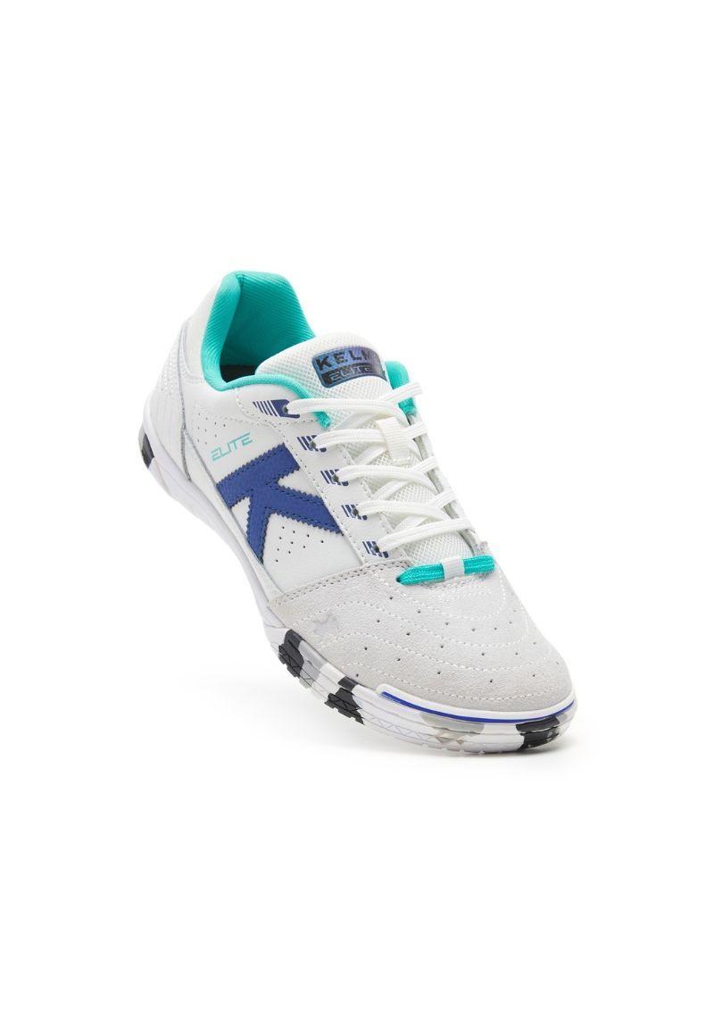 Zapatillas Futsal Elite Blanco Royal Kelme-1