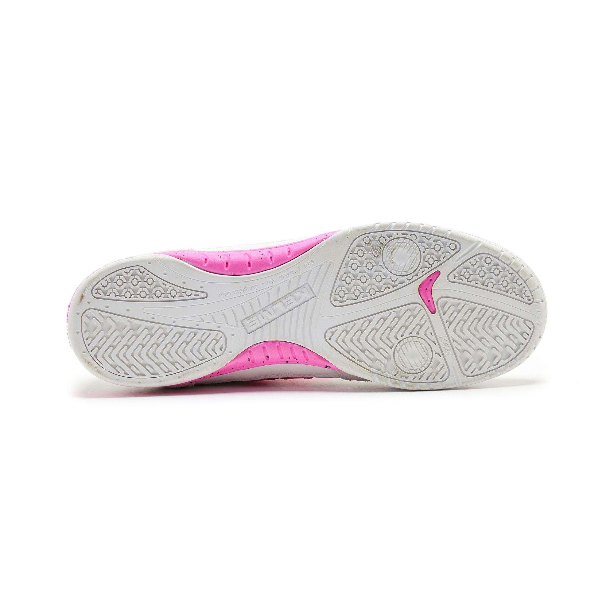 Zapatillas Futsal Elite Blanco Fucsia Kelme-6