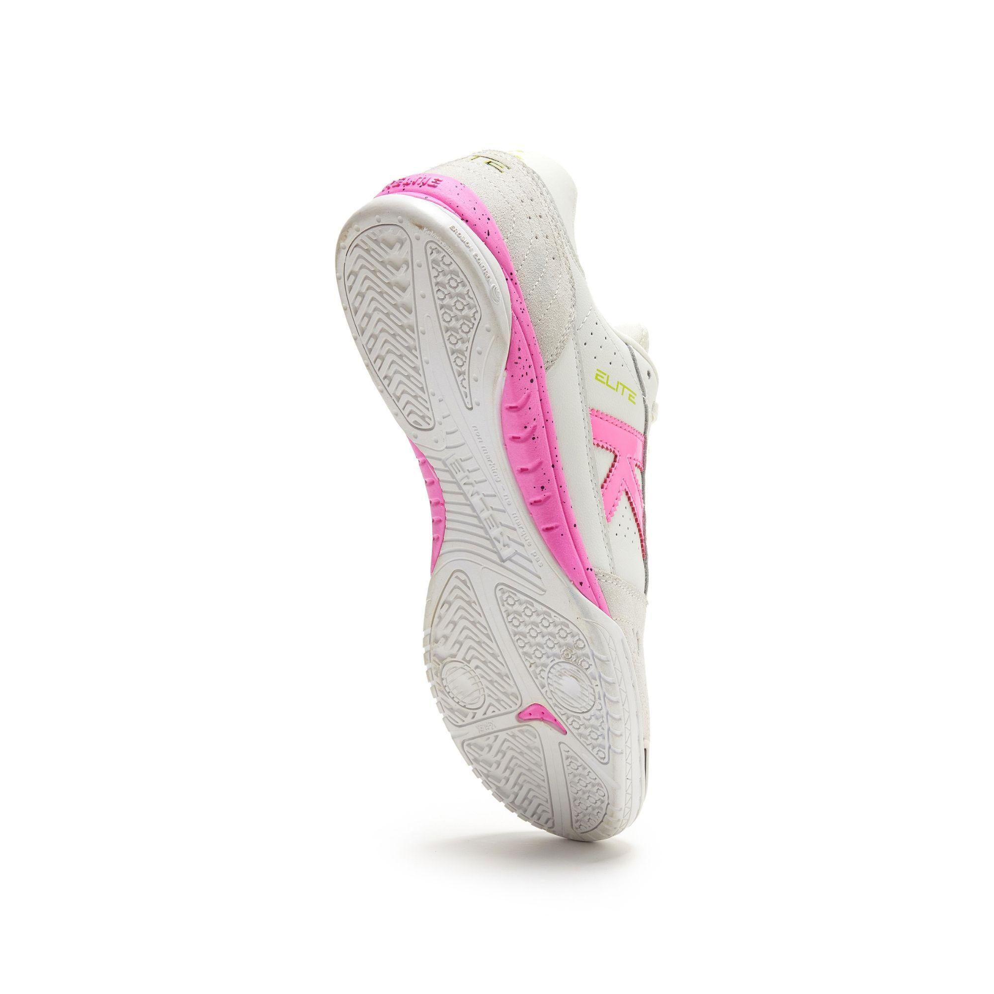 Zapatillas Futsal Elite Blanco Fucsia Kelme-4