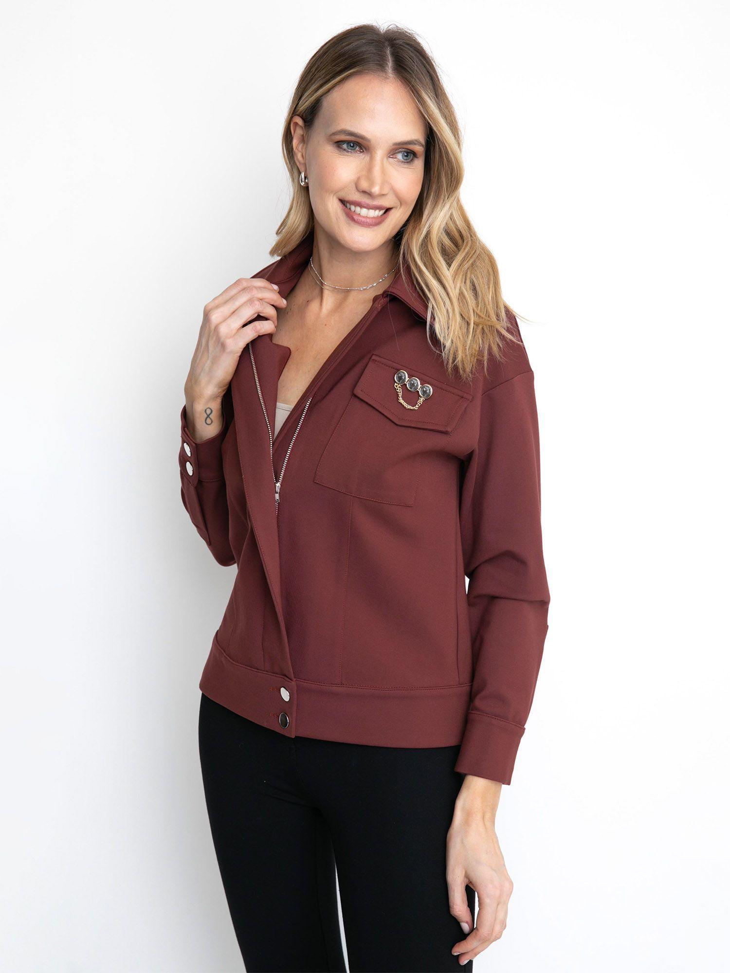 Chaqueta Azalea Arcilla Ludovica-0