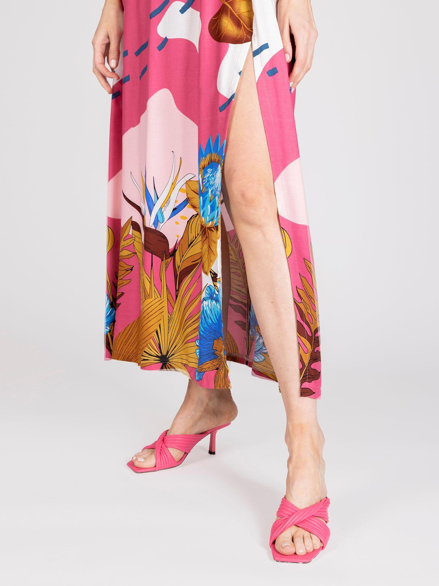 Vestido Lavanda Fucsia -1