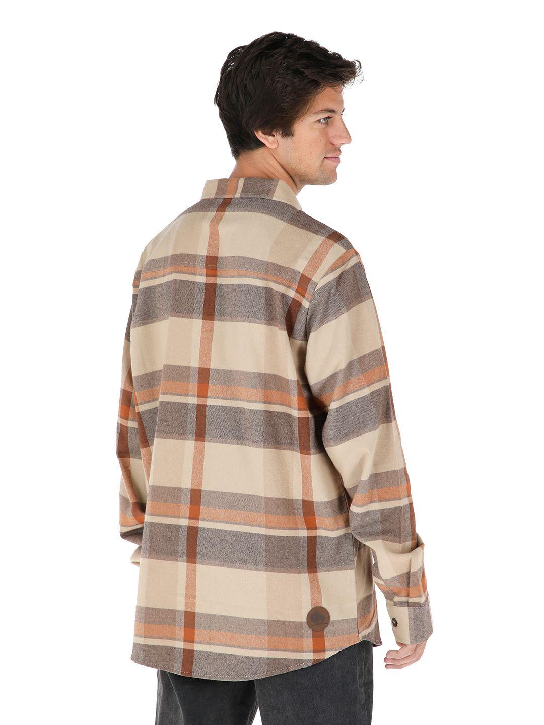Camisa Corteza Cafe Hombre-2