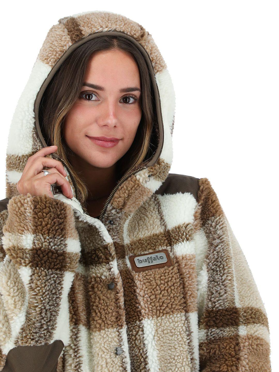 Chaqueta Reversible Chipodos Print Mujer Buffalo-3