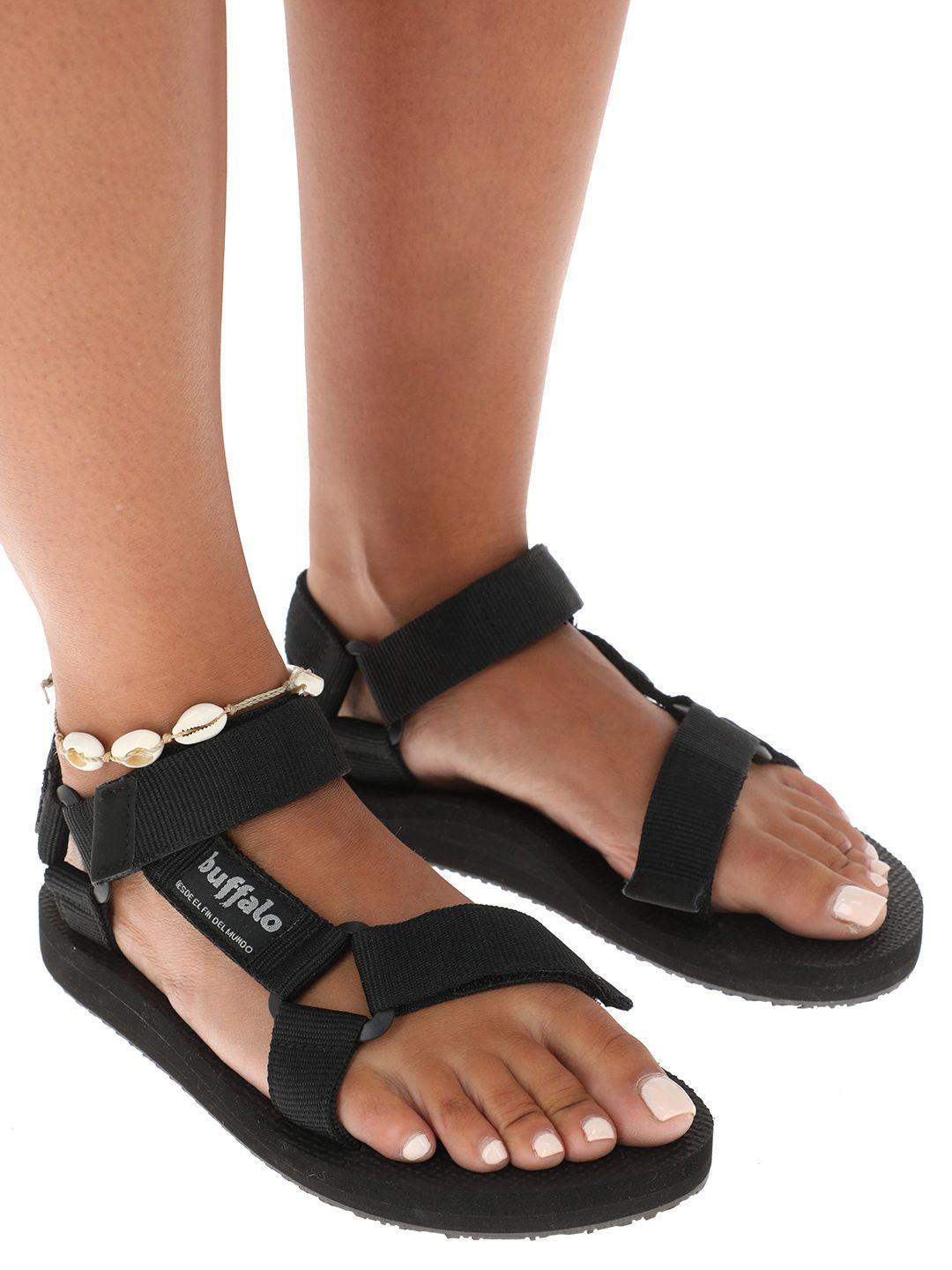 Chala Huella Negro Unisex-5